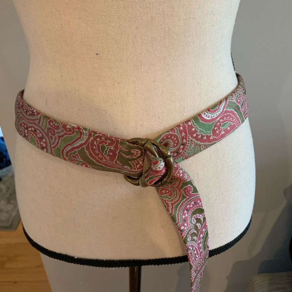 J.Crew silk woman’s belt